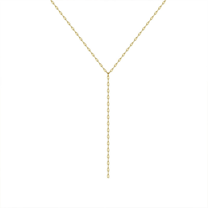 Y-shaped Lip Necklace