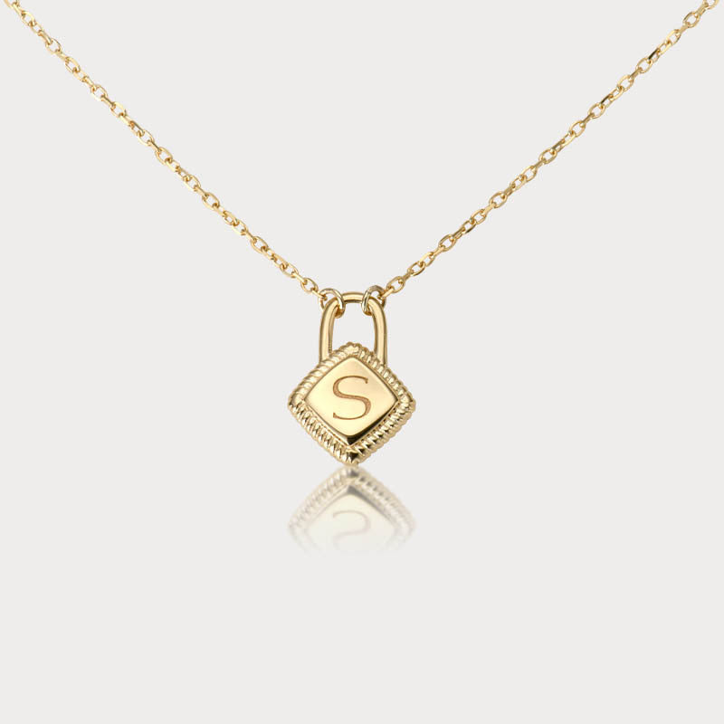 Letter charm pendant