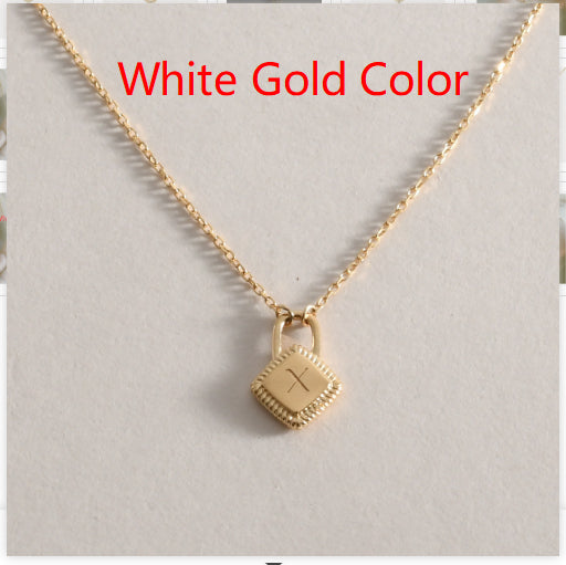 Letter charm pendant