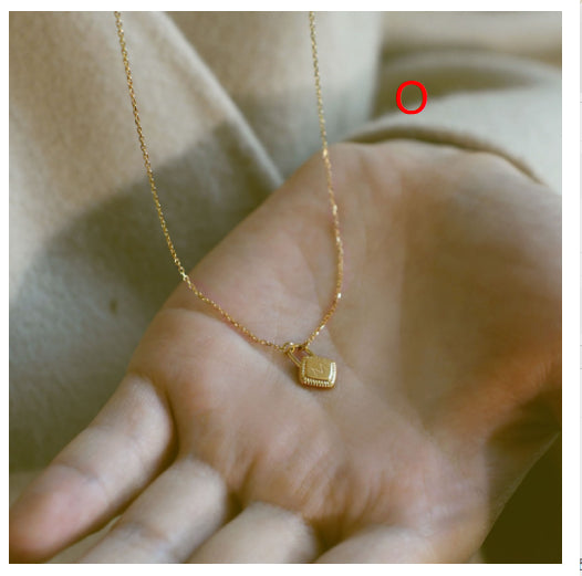 Letter charm pendant