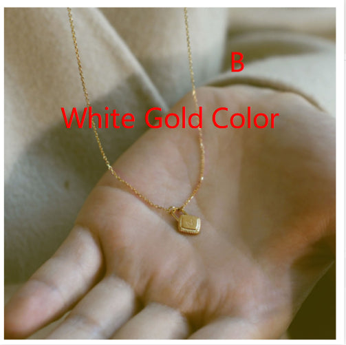 Letter charm pendant