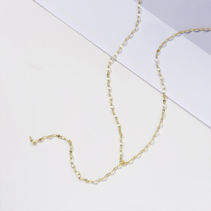 Y-shaped Lip Necklace