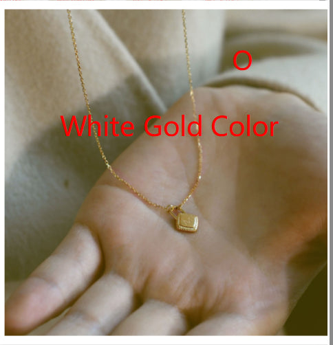 Letter charm pendant
