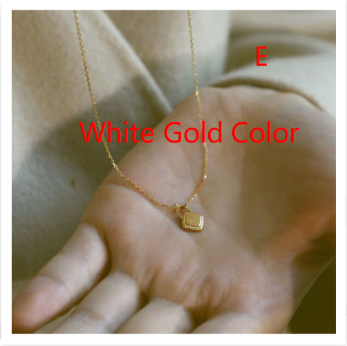 Letter charm pendant