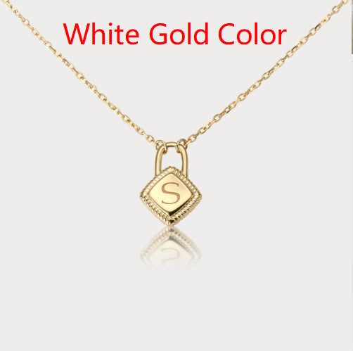 Letter charm pendant