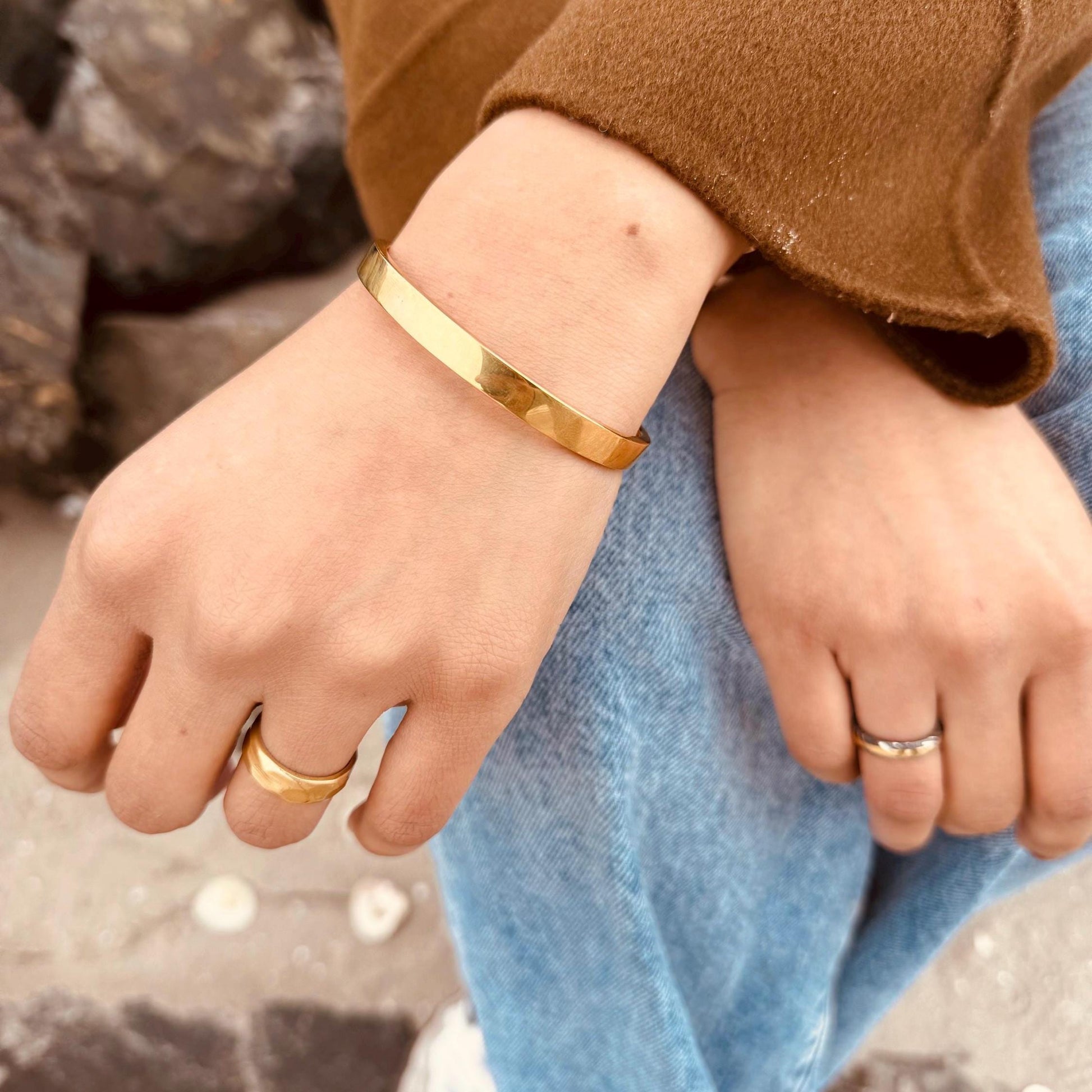 brass cuff for women